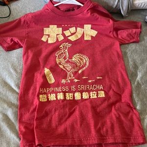 Sriracha men’s unisex T-shirt size small